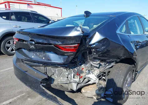 2020 Honda Insight Ex from USA, damaged, VIN 19XZE4F55LE014247